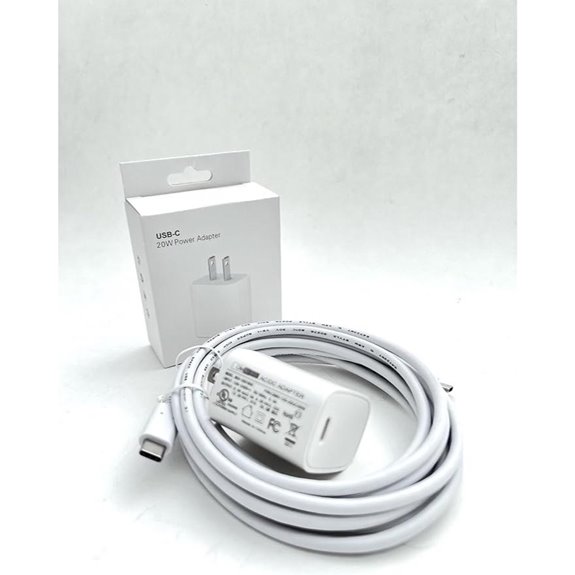 UL Listed Wall Charger & 10ft USB-C Cable for Meta Quest