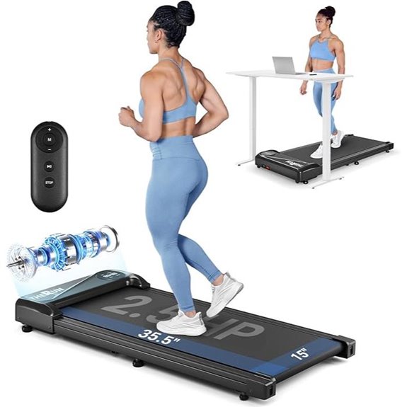 under desk walking treadmill