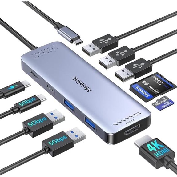 usb c 10 in 1 hub