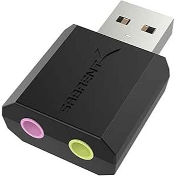 SabRent USB External Stereo Sound Adapter