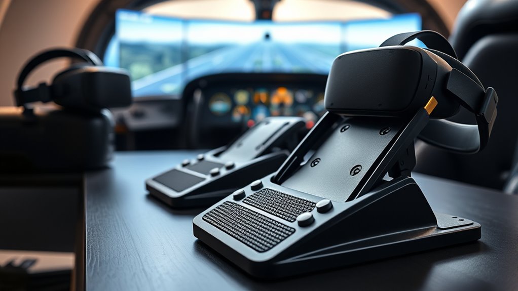 vr flight pedal considerations