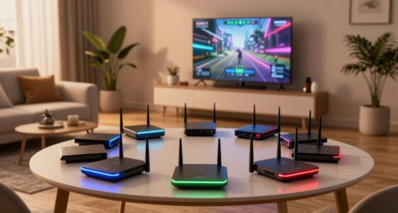 vr gaming apartment routers