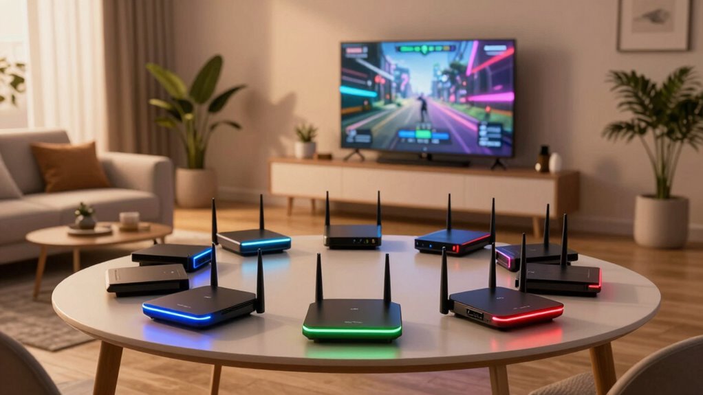 vr gaming apartment routers