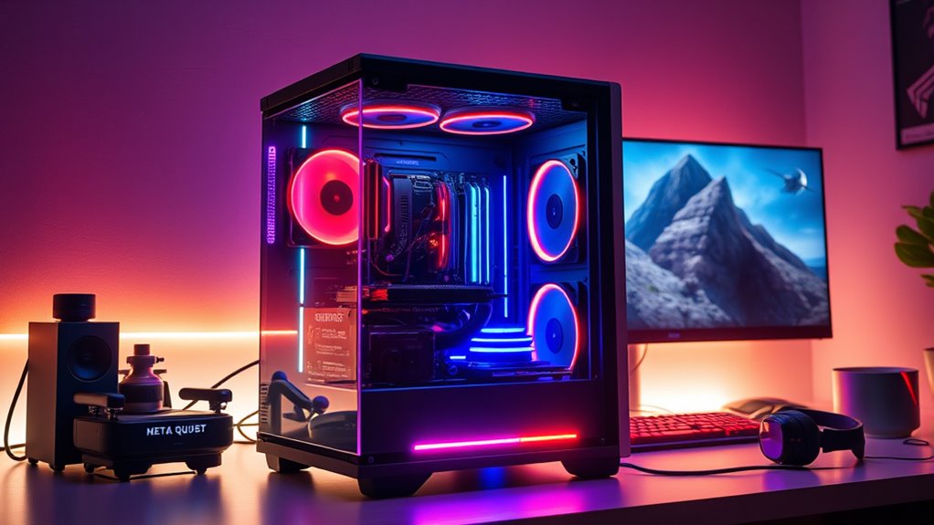 vr gaming pc selection