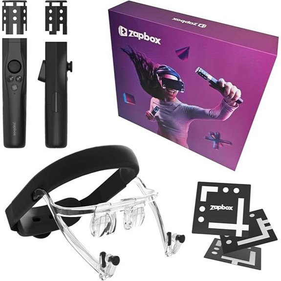 Zapbox 4 iPhone VR Headset with Motion Controllers