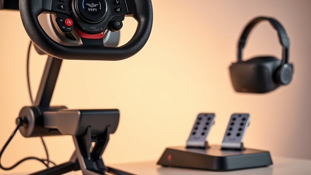 vr racing wheel considerations
