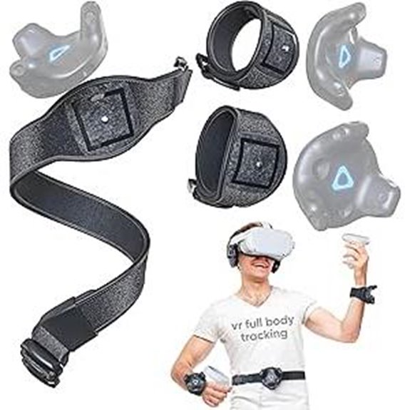Skywin VR Tracker Belt and Hand Straps for HTC Vive
