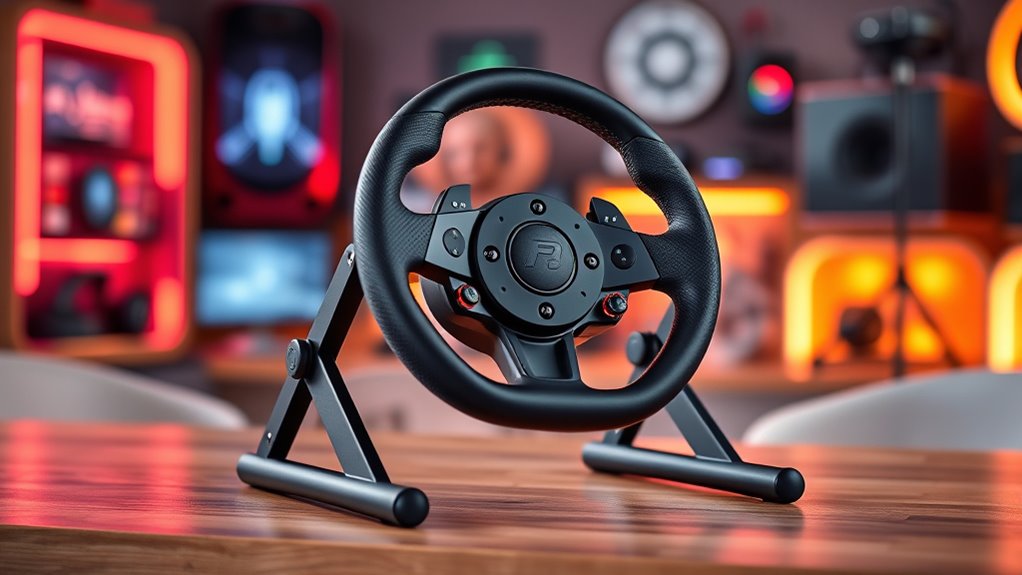 vr wheel stand essentials