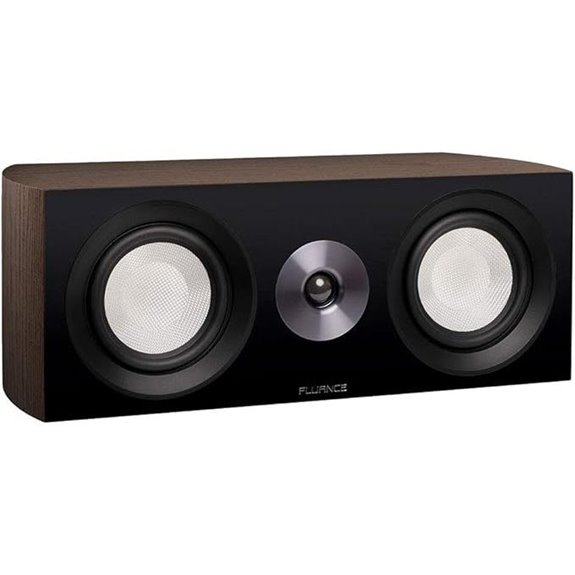 Fluance XL8CW Walnut Center Channel Speaker