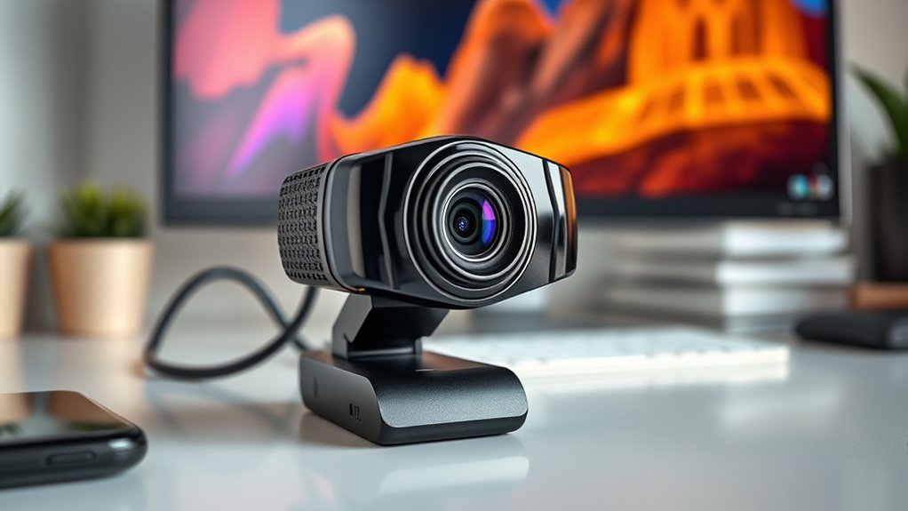 webcam features for clarity