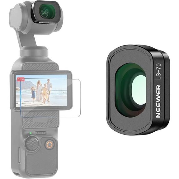 NEEWER 0.72X Wide Angle Lens for DJI Osmo Pocket