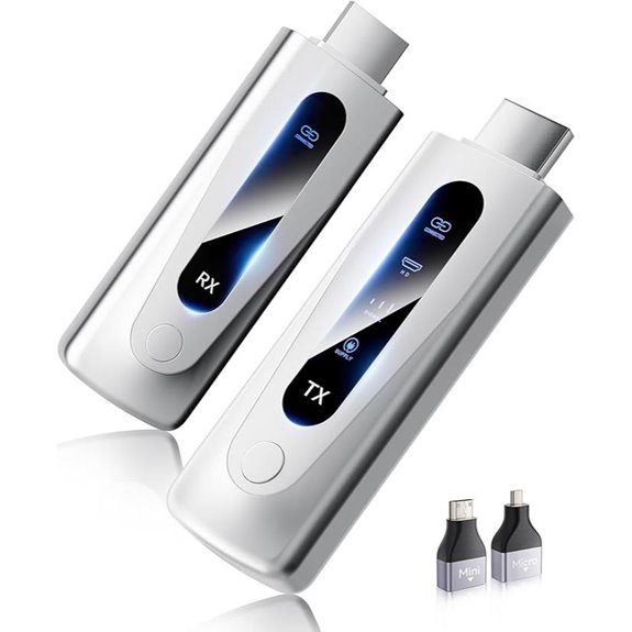 Wireless HDMI Transmitter & Receiver 328FT 4K HDMI Extender