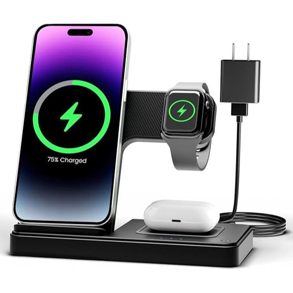 Wireless Charging Station for iPhone Watch & AirPods
