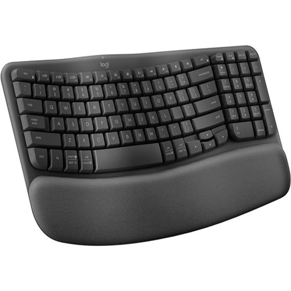 Logitech Wireless Ergonomic Keyboard with Cushioned Palm