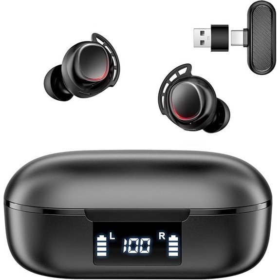 IAMJOY Wireless Gaming Earbuds with Mic and Low Latency
