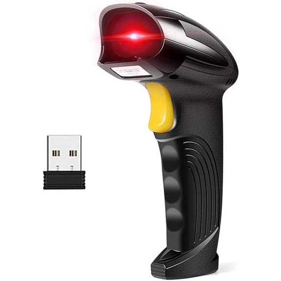 Wireless USB Laser Barcode Scanner for Inventory