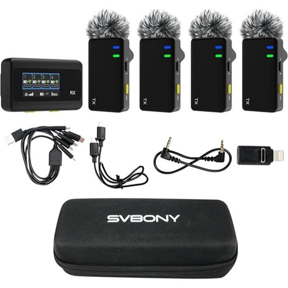 Wireless Lavalier Microphone System for Groups