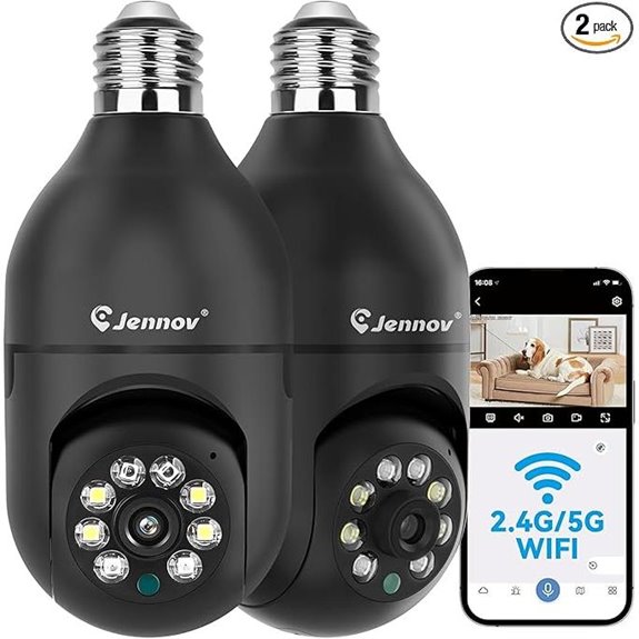 Jennov 2K Wireless Outdoor/Indoor Security Camera