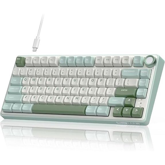 RK Royal Kludge R75 Mechanical Keyboard with Volume Knob