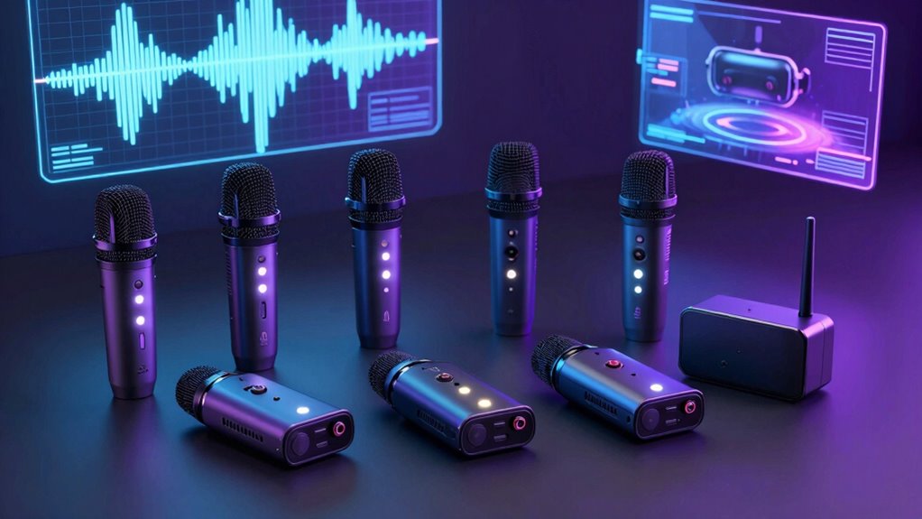 wireless vr microphone systems