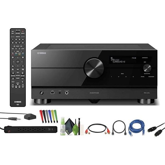 Yamaha RX-A4A AVENTAGE 7.2-Channel AV Receiver Bundle