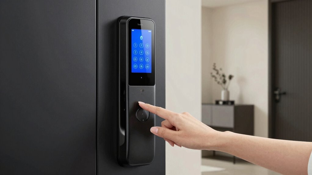 activate security lock features