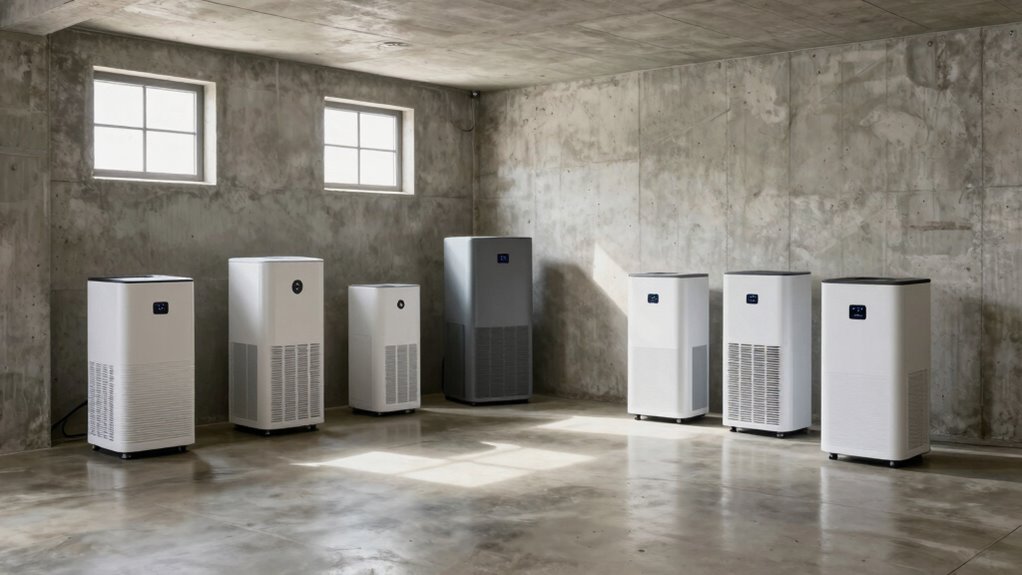 basement dehumidifier selection criteria