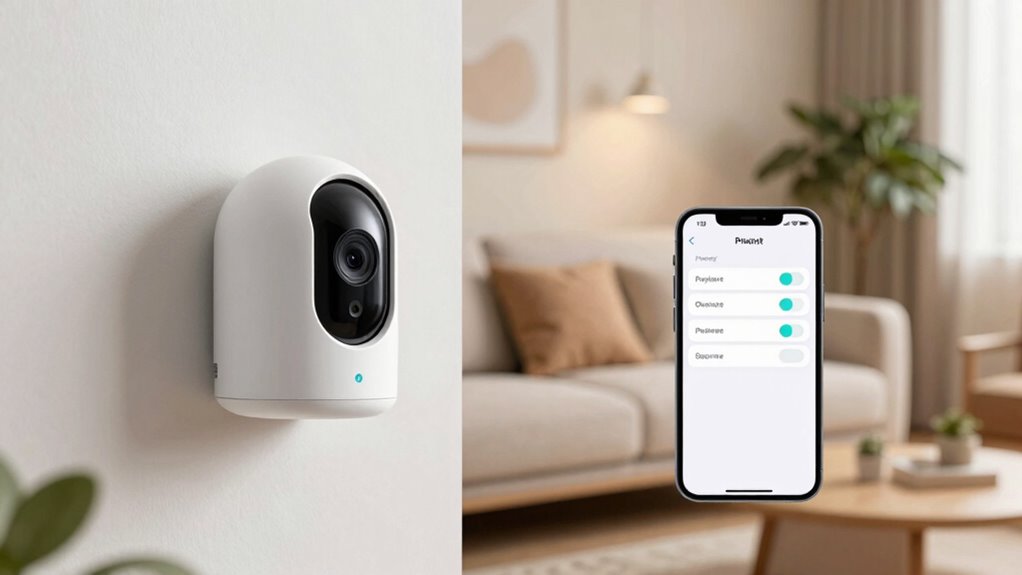 camera privacy notification controls