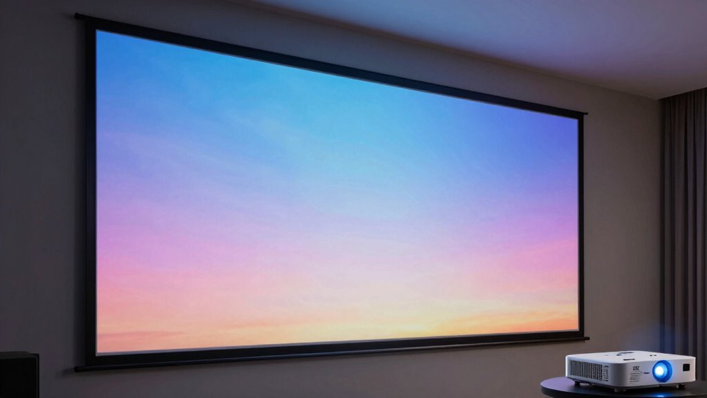 choosing optimal projector screens