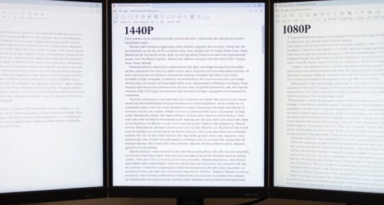 display resolution for clarity