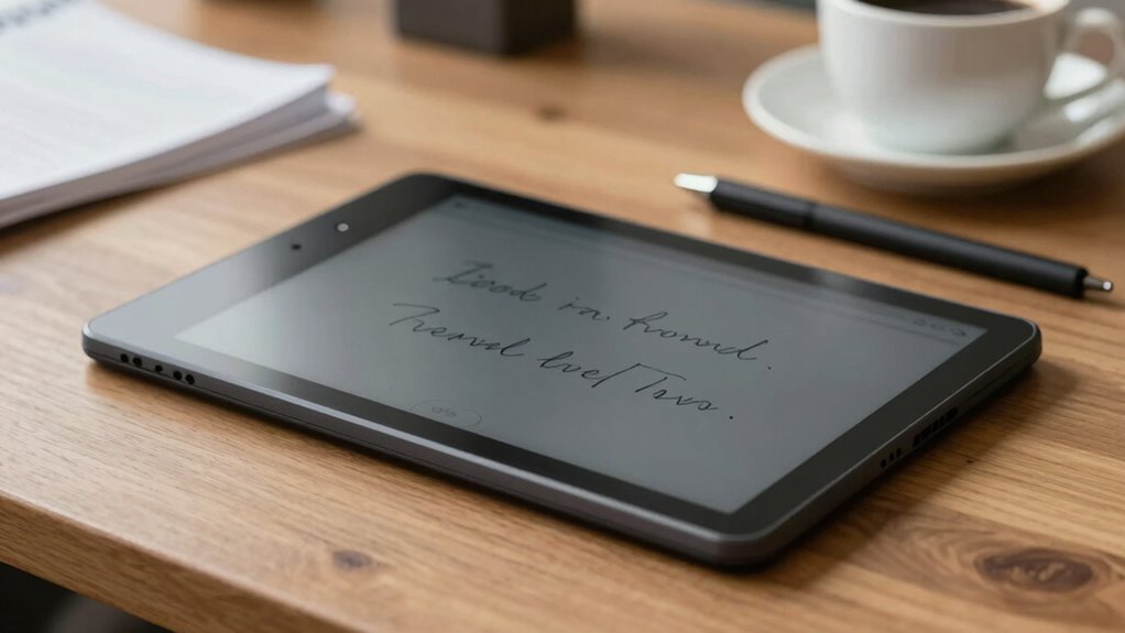 e ink notes natural efficient portable