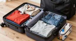 efficient suitcase packing method