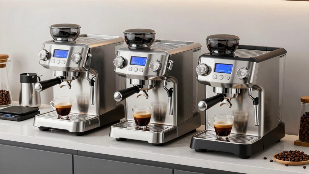 home espresso machine selection