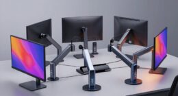 monitor arms with usb