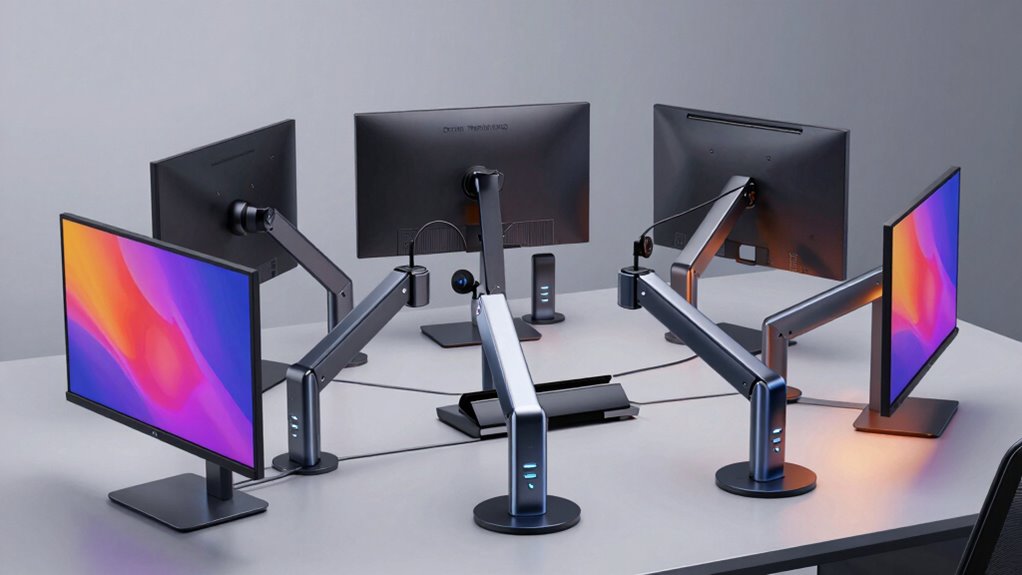 monitor arms with usb