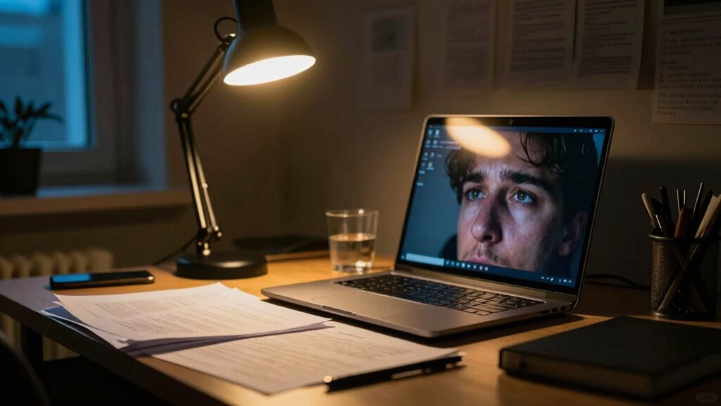 poor lighting causes eye strain