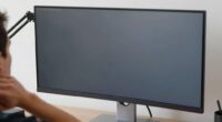 proper ultrawide monitor positioning