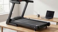 quiet motor desk treadmills
