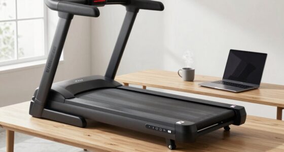 quiet motor desk treadmills