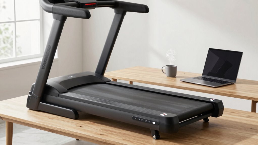 quiet motor desk treadmills