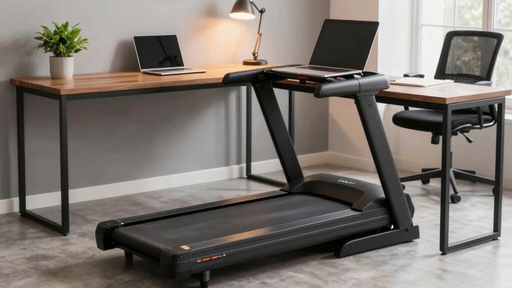 quiet stable portable treadmill