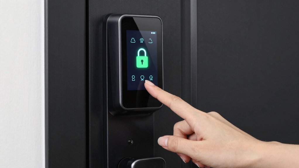 secure access with auto lock