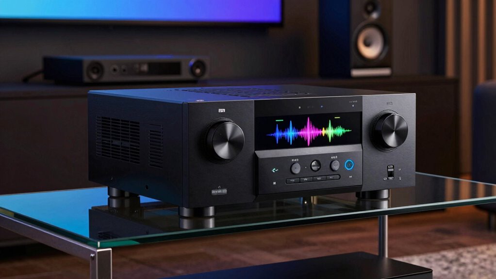top av receivers with dirac