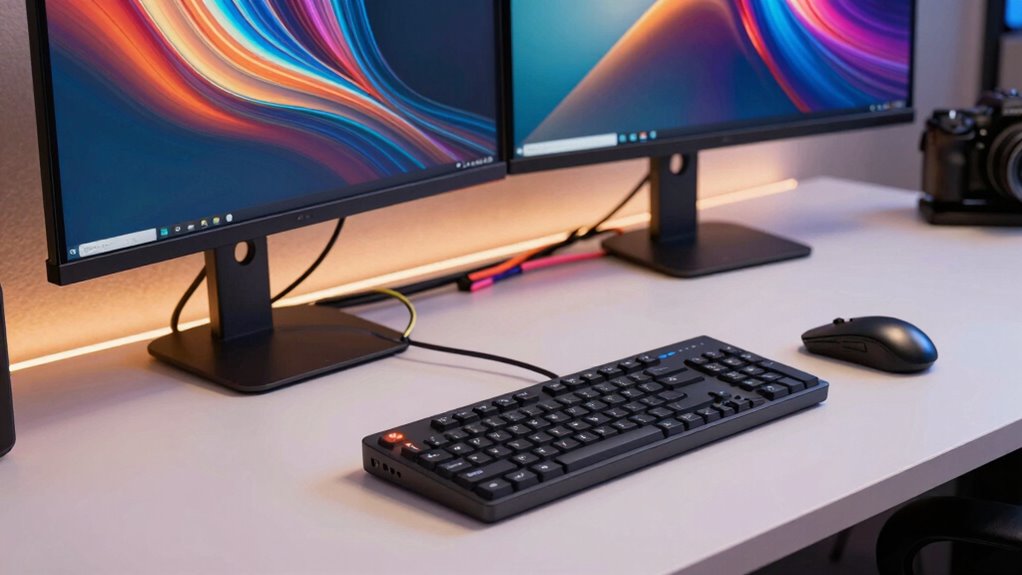 top dual monitor kvms