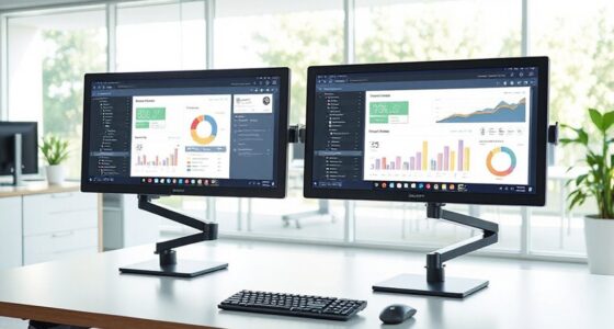 top dual monitor stands