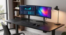 top dual ultrawide desks