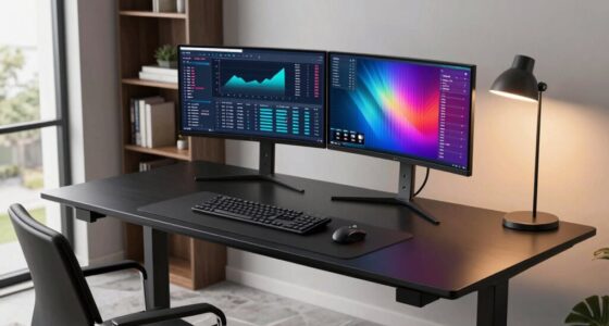 top dual ultrawide desks