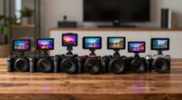 top flip screen vlogging cameras