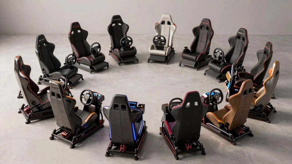 top foldable sim racing cockpits