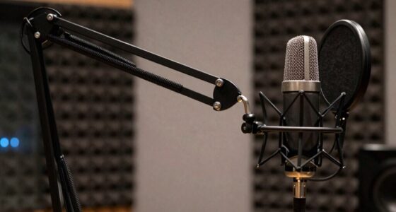 top heavy microphone boom arms